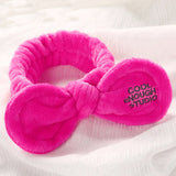 Big Rabbit Ear Soft Towel Hair Band Wrap Headband For Bath Spa Make Up Women Girls
